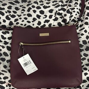 Kate Spade deep plumCrossbody Bag
